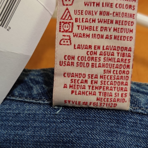 Denim Button Up Shirt - Picture 6 of 7